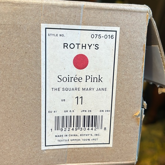 Rothy's Pink Flats Elegant Loafers - Picture 4 of 5